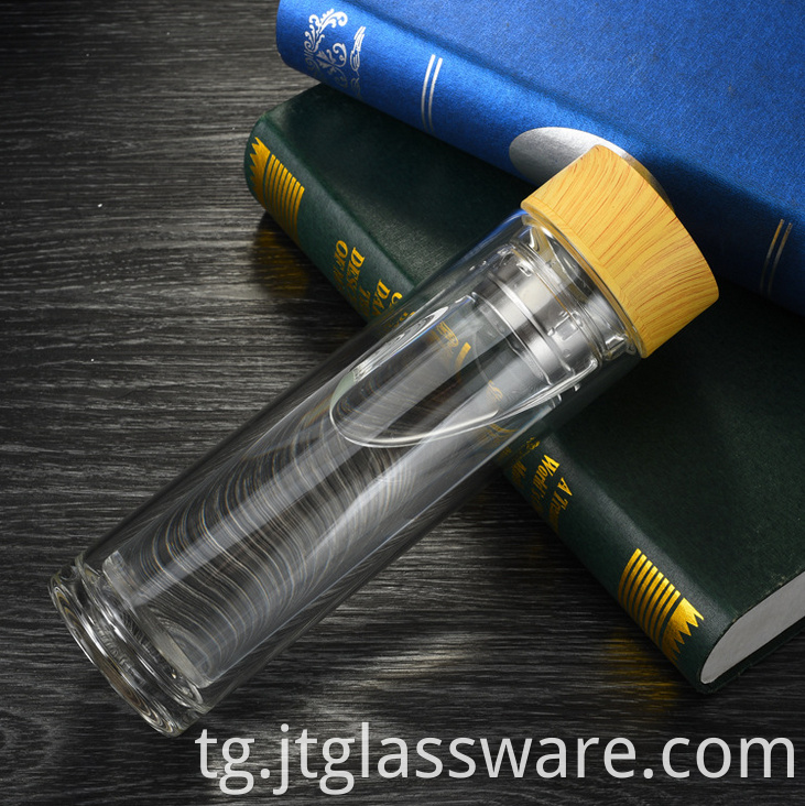 Borosilicate Glass Tea Infuser Tumbler1